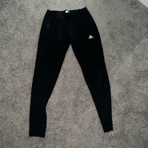 Black adidas jogger sweats